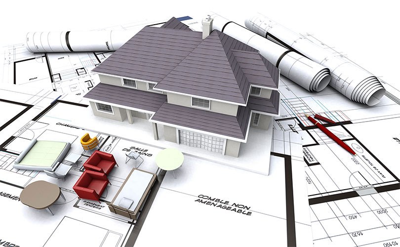 Plan de rénovation d'une maison